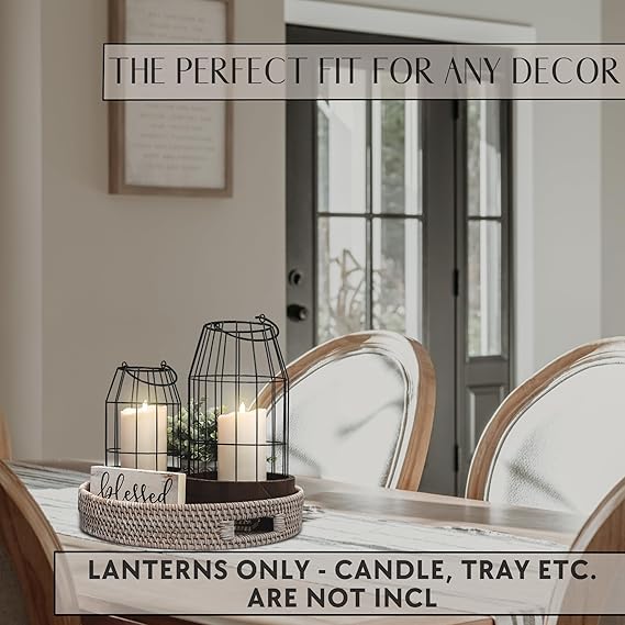 rustic lantren decor